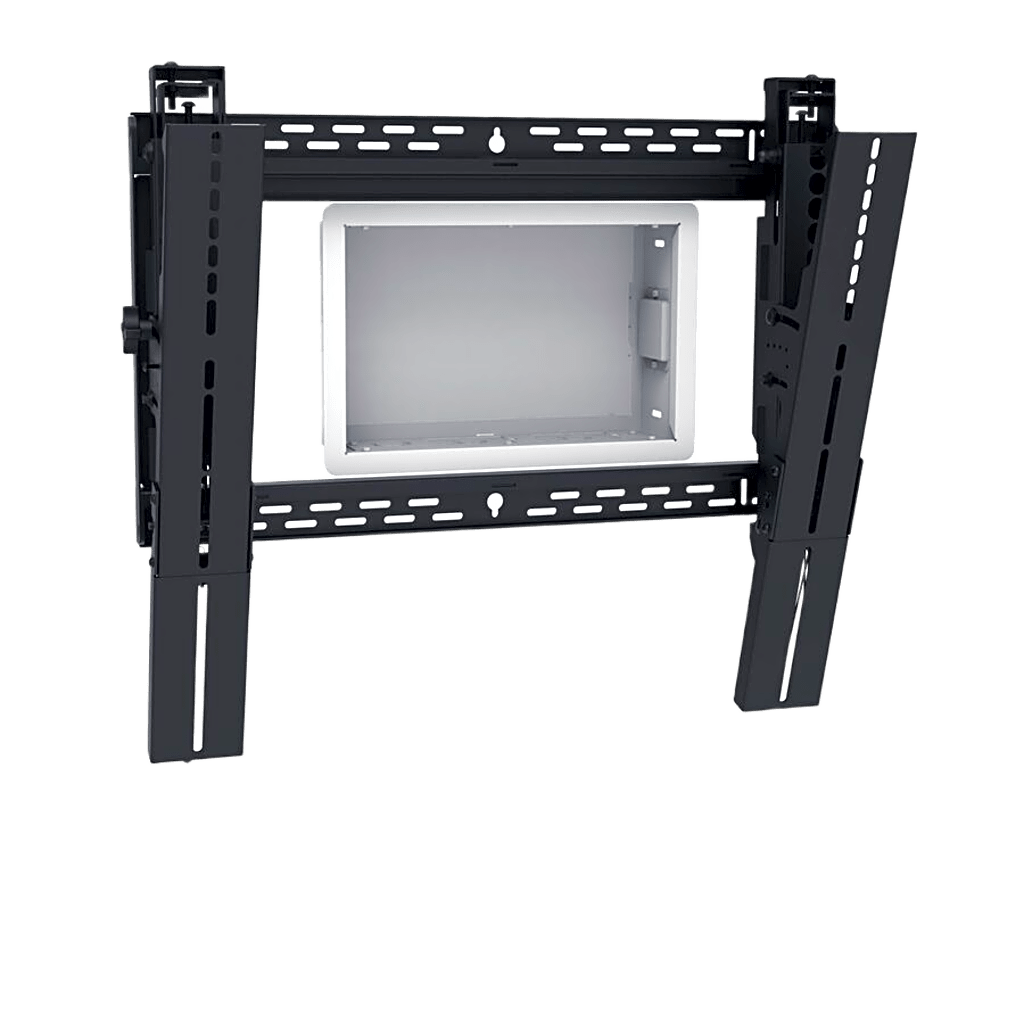 Soporte de Pared Universal Tijera SmartMount / Extensión 12 pulgadas (305 mm) / Carga Máxima 200 lb (90.7 kg) / Ajuste Tilt +15°/-2° con IncreLok / Patrón VESA 200x100 a 600x600 mm / Apertura Abierta para Cajas Empotradas / In - Image 3