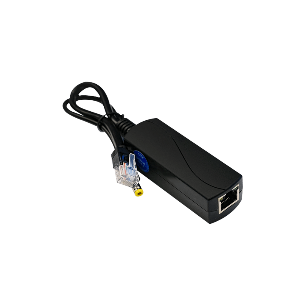 Splitter PoE / IEEE 802.3af/at / 30W / Puerto Gigabit / Salida DC 12V 2A / Indicadores LED / 95x26x20 mm (3.74x1.02x0.79 in) - Image 3