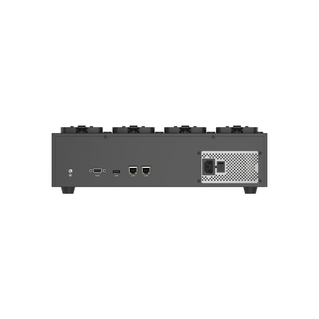 Dock Station de Escritorio con 8 Estaciones de Carga para Body Cams / Doble Interfaz de Red / 4 Bahías de HDD / Carga y Respaldo Automático / Prevención de Pérdida de Datos / Cobertura Cíclica / Reproducción d - Image 3
