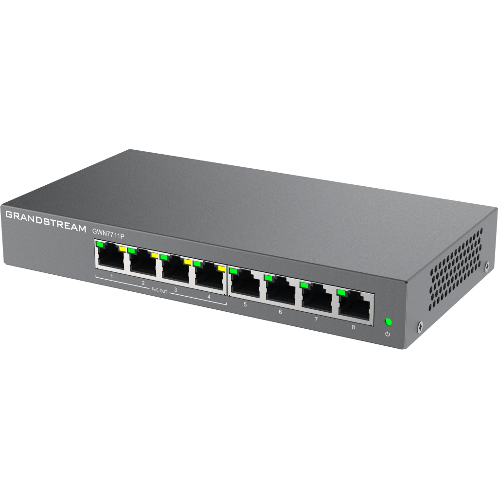 Switch de Red Administrable Capa 2 Lite / 8 Puertos Gigabit Ethernet / 4 Puertos PoE / VLAN / QoS / Snooping IGMP / Montaje en Pared y Escritorio / Compatible con GDMS - Image 3