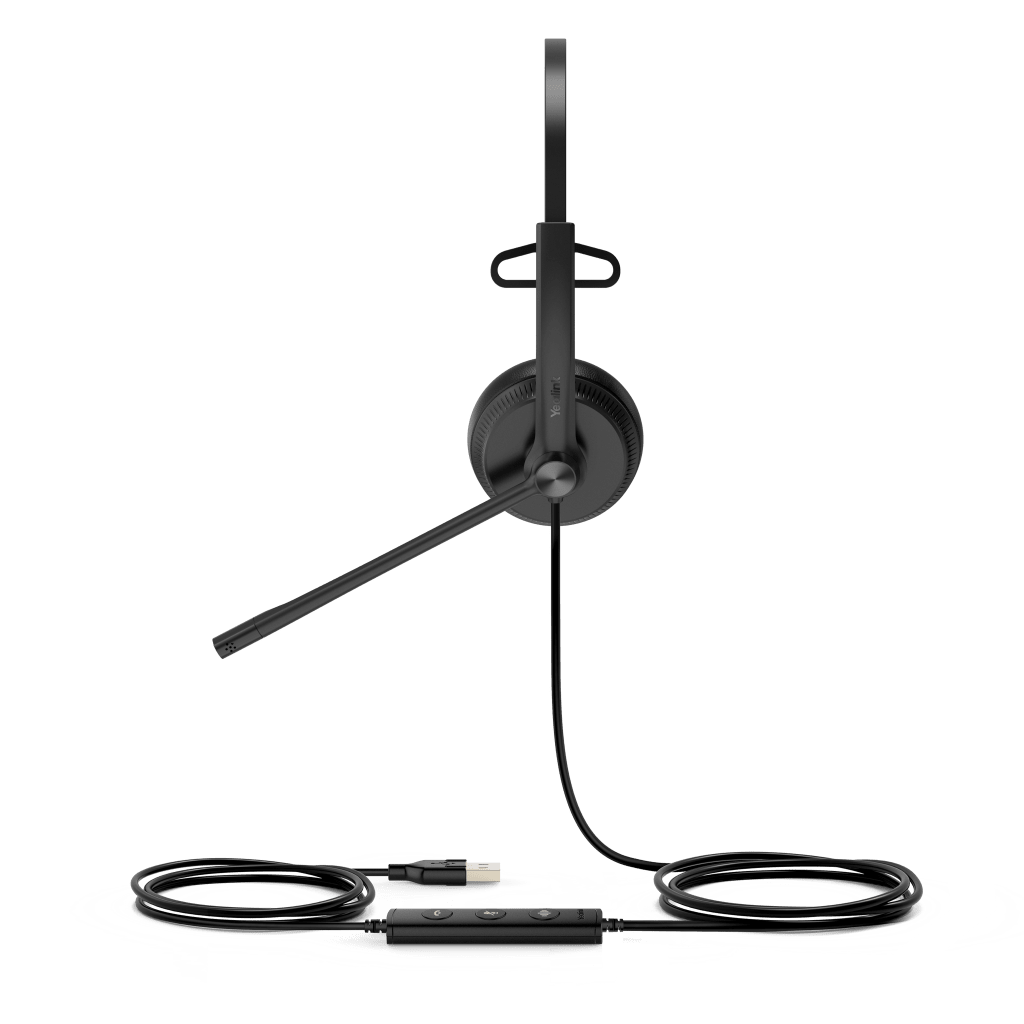 Diadema Alámbrica UH34 Mono de Yealink USB Compatible con Teléfonos IP y Computadoras. - Image 3
