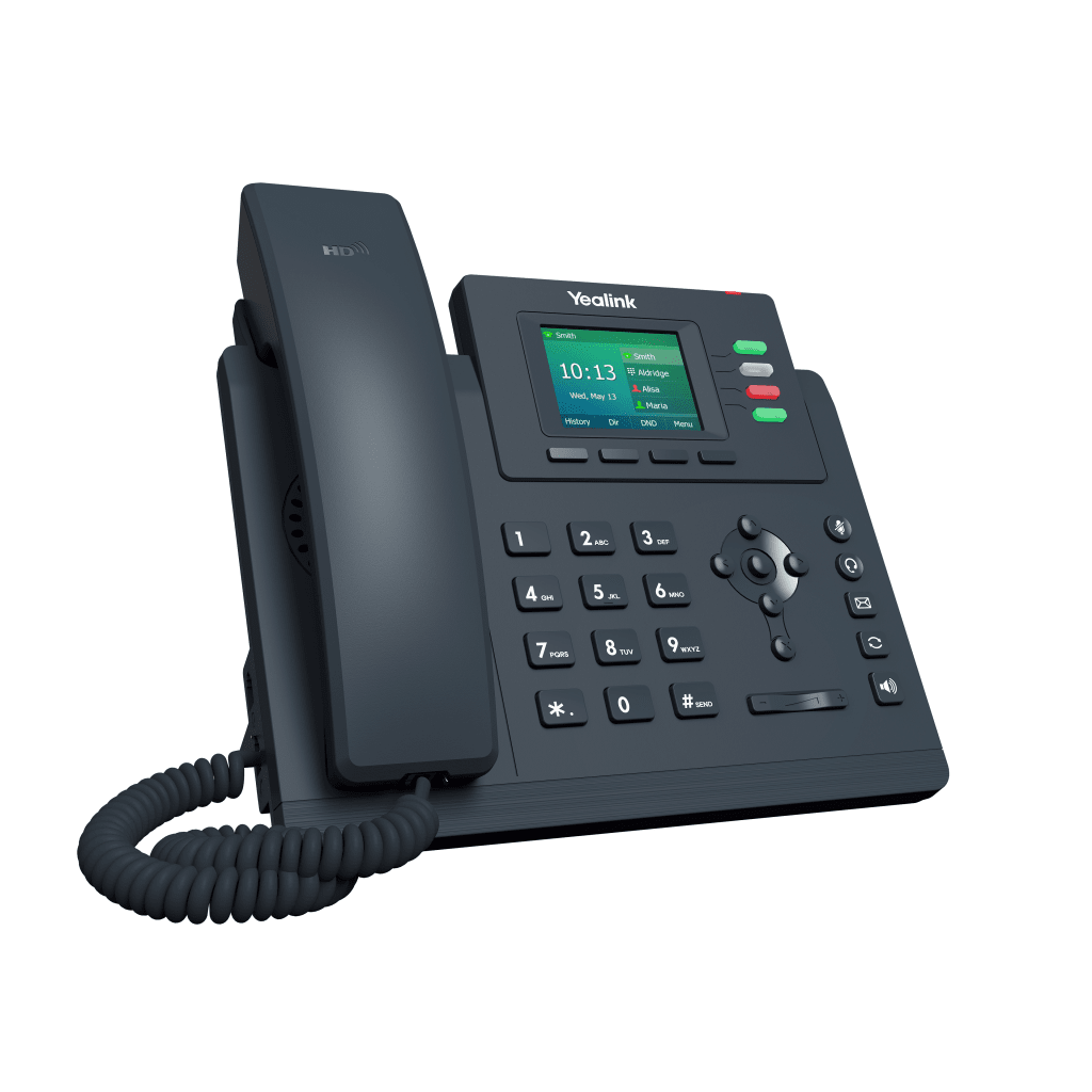 Teléfono IP Empresarial Yealink SIP-T33G con Doble Puerto Gigabit Ethernet y 4 Líneas SIP - Image 3