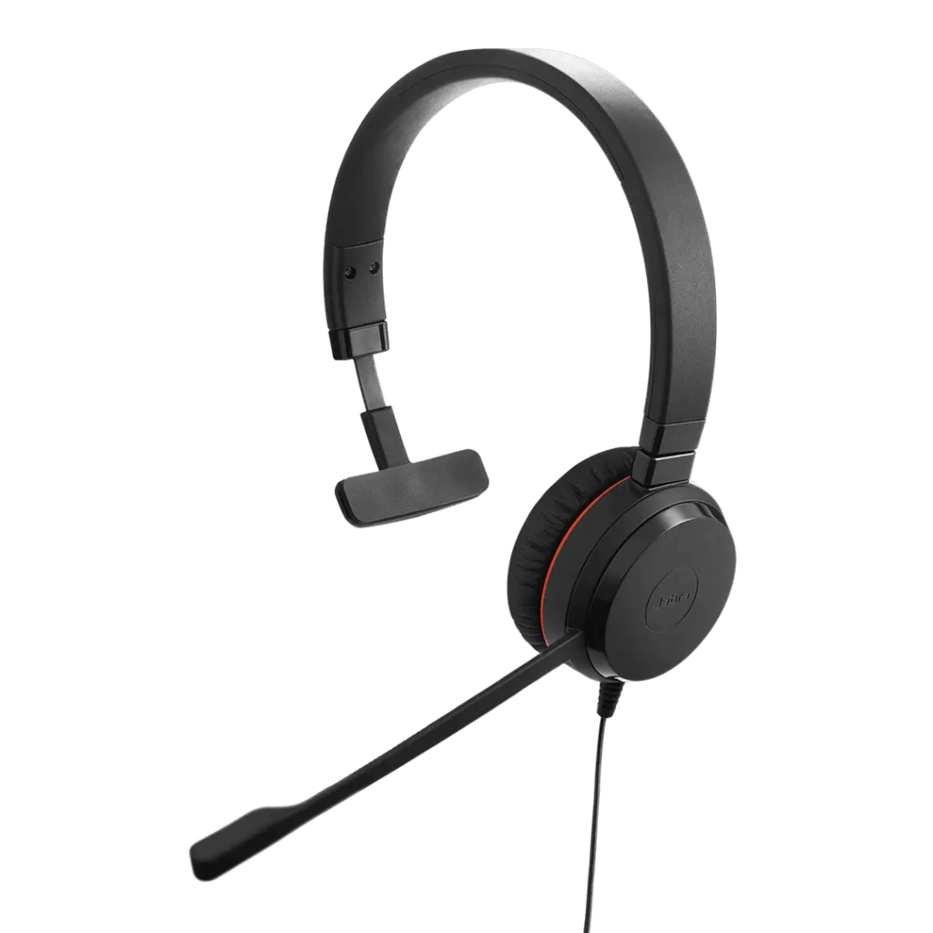 Jabra Evolve 20 Mono con Conexión USB C/A, Micrófono con Cancelación de Ruido de Ultima Generación, Configuración Plug and Play, Certificación Microsoft Teams (4993-823-169) - Image 3