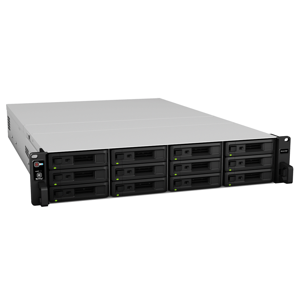 Unidad de Expansión Synology RX1217/RX1217RP | 12 Bahías de Disco | Compatible con RackStation 2U | Expansión de Volumen en Línea | Fuentes de Alimentación Redundantes (RX1217RP) | Administración DSM. - Image 3