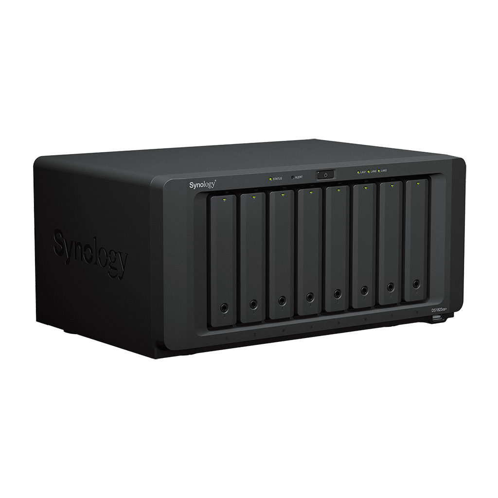 Servidor de Almacenamiento NAS Synology DiskStation DS1823xs+ | 8 Bahías | 144 TB Bruto | Expansión hasta 324 TB | 10GbE | RAID F1,0,1,5,6,10 | Caché SSD. - Image 3