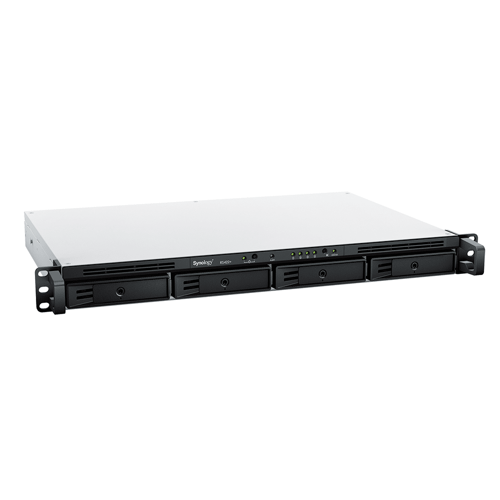 NAS RackStation RS822+ | 4 Bahías | 1U | AMD Ryzen V1500B | 32 GB DDR4 ECC | 4 Puertos 1GbE | Expansión PCIe | Compatible con SSD NVMe | Sistema Operativo Synology DSM. - Image 3