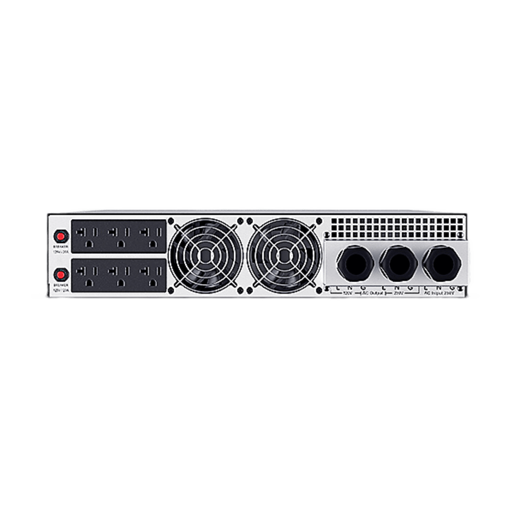 Transformador Reductor de 208 Vca a 120 Vca, Con entrada Hardwire con Cable de Uso Rudo y 6 Salidas NEMA 5-20R, Recomendado para UPS modelo OLS6KERT5UNEMA - Image 3