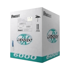 Bobina de Cable UTP 305 Metros (1000 Pies) de Cobre, TX6000™ PanNet, Reelex, Blanco, Categoría 6 Mejorado (23 AWG), LSZH (Bajo Humo, Cero Halógenos), de 4 Pares