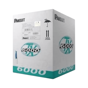 Bobina de Cable UTP 305 Metros (1000 Pies) de Cobre, TX6000™ PanNet, Reelex, Rojo, Categoría 6 Mejorado (23 AWG), PVC (CMR, Riser), de 4 Pares