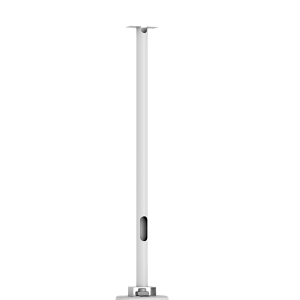Barra de Extensión para Cámaras de Estacionamiento / 800 mm Longitud / SPCC / Salida de Cable / Ajuste de Altura / Hikvision White