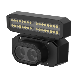 Camara IP Dual 4K, Funcion para reconocimiento de Codigos de Barra BCR / 2 lentes 25mm / Luz Blanca incluida /