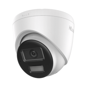 [Dual Light] Turret IP 4 Megapixel  / Lente 2.8 mm / 20 mts IR + 20 mts Luz Blanca / Micrófono Integrado / ACUSENSE Lite / Exterior IP67 / PoE / dWDR / H.265+ / ONVIF