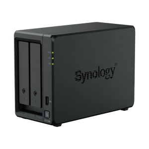 NAS Synology DiskStation DS725+ | 2 Bahías | Expandible hasta 7 Unidades | 2 Ranuras M.2 NVMe | Puerto 2.5GbE | Rendimiento 276 MB/s Lectura y 224 MB/s Escritura | Compatible con Unidad de Expansión DX525.