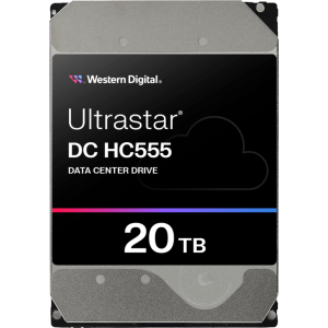 Disco Duro Data Center Ultrastar / 20 TB / 7200 RPM / HelioSeal / CMR / SATA 6Gb/s SAS 12Gb/s / 2.5M horas MTBF / 5 años garantía