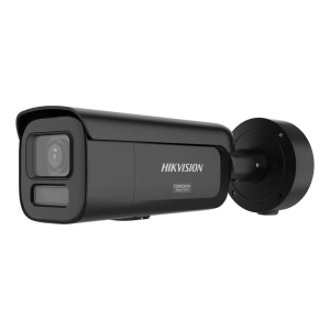 [Dual Light + ColorVu 3.0 + HikAI] Bala IP 4 Megapixel / Lente Mot. 2.8 a 12 mm / 60 mts IR + Luz Blanca / Exterior IP67 / WDR 130 dB / ACUSENSE 3.0 / Microfono Integrado / Metal / NEMA 4X / ACUSEEK