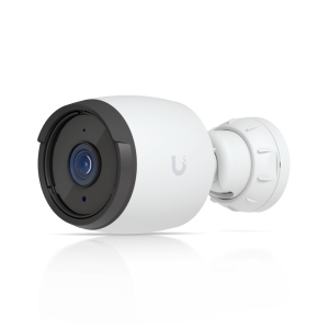 Cámara UniFi Protect G6 Bullet Color Blanco, PoE, 1.8" 4K, AI Multi-TOPS, Visión Nocturna IR 30m, Protección IP66, Reconocimiento Facial y Placa, Montaje en Pared, Techo, Poste