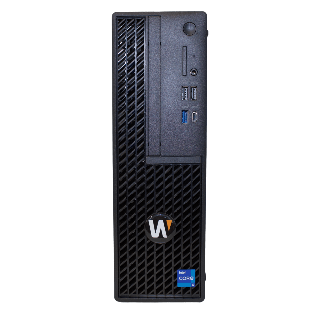Estación de trabajo cliente Wave con 3 salidas de video Intel Core i3 (14th Gen), 8GB RAM, 256 SSD, Windows 10 IoT, Nvidia Quadro T400 GPU