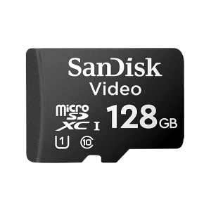 Memoria microSD SanDisk 128GB / Alta Resistencia / Videovigilancia / Clase 10