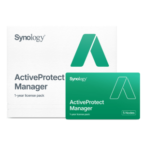 Paquete de Licencias ActiveProtect Manager | Gestión Centralizada de Copias de Seguridad | Hasta 3 Servidores Incluidos | Licencia Basada en Términos | Renovación Anual | Compatible con Synology Active Backup for Business.
