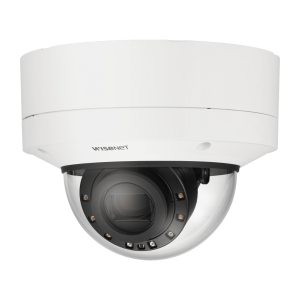 Cámara IP Tipo Domo Antivandálico con inteligencia artificial 2MP Lente Varifocal 5.2 - 62.4 MM IR 70M/ H.265/ H.264/WDR 150DB/ HLC/ Doble SD CARD/ 12VDC/24VAC/POE, IP67, IK10