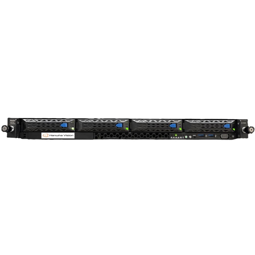 Servidor de grabación NVR WAVE basada en Windows / Montable en Rack 1U / Incluye 1 licencia WAVE-PRO-04 / 470 Mbps throughput / Incluye 48 TB para almacenamiento