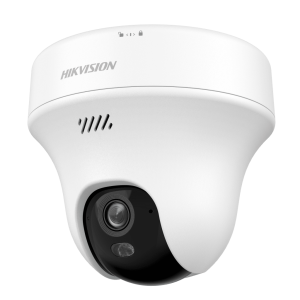 Turret PT IP 3 Megapixel (2K) Megapixel / Lente 2.8 mm / Dual Light (10 mts IR + 10 mts Luz Blanca) / Wi-Fi 6 / Interior / ACUSENSE / dWDR  / H.265 / Audio Bidireccional (Micrófono y Bocina) / 5 VCD