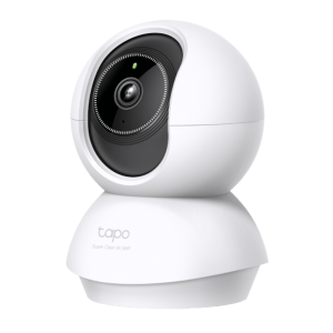 Cámara de Seguridad Doméstica Tapo C230 / 5MP 3K (2880×1620) / 360° Pan-Tilt / Detección Inteligente IA / Visión Nocturna 12 m (40 ft) / Audio Bidireccional / Almacenamiento microSD 512GB / Compatible Alexa y Google H