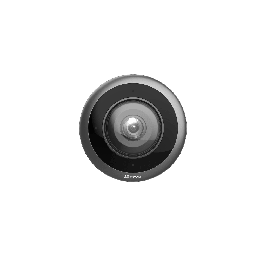 Cámara WiFi Panorámica Fisheye 360° / Resolución 3K+ / Visión Nocturna IR 10m / Detección IA Humana / Doble Banda 2.4-5GHz / Audio Bidireccional / Almacenamiento MicroSD 512GB / H.265