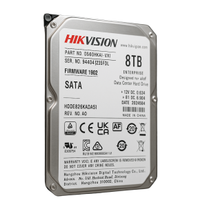 Disco Duro Empresarial / 8 TB / 7200 RPM / Interfaz SATA 6 Gb/s / Búfer de 512 MB / Diseñado para Operación 24/7 / Transferencia de 550 TB por Año