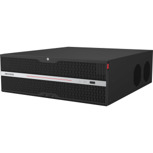 NVR 12 Megapixel (8K) / 256 canales IP / 16 Bahías de Disco Duro / 4 Puertos de Red / Soporta RAID con Hot Swap / NVR de Alto Desempeño