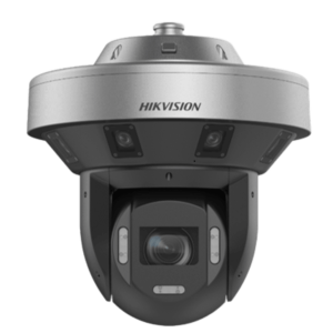 Cámara PanoVu de 360° / 32 MP / PTZ / 40x Zoom Óptico / 250 m IR Distancia / Inteligencia Artificial / Interior y Exterior / IP67 / Antivandálica IK10