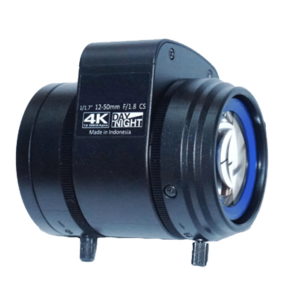 Lente Varifocal  12MP de 12 a 50mm / CS-MOUNT 1/1.8" / Dia/Noche / DC-IRIS