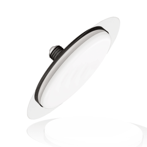 Foco LED Tipo Plafón de 38W 3300 Lúmenes / IP20 /Uso Interior / Base E27 / Temperatura de Color 6500 K / Angulo de Luz 140°