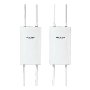 Kit de 2 Unidades del Punto de Acceso WiFi 6, PTMP Omnidireccional, Cobertura Hasta 300 m, Doble Banda Simultanea en 2.4 y 5 GHz, Hasta 2.976 Gbps, Hasta 256 Usuarios Concurrentes, Administración en Nube Gratis con INSIGHTS