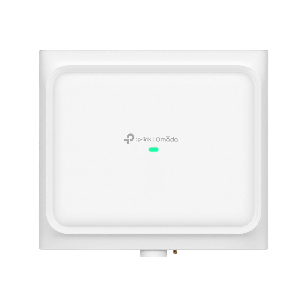 Punto de Acceso Exterior WiFi 6 AX3000 / 2402 Mbps 5 GHz + 574 Mbps 2.4 GHz / Antenas Direccionales 8-10 dBi / IP68 -30°C a +70°C / 802.11k/v/r Roaming / PoE+ / Cloud Omada