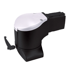 Acoplamiento de Codo con Brida para Montaje de Gabinete HMI, Brazo Syspend 180-Max / Rotación 300° / Capacidad de Carga 180 lb (81.6 kg) / Aluminio Color Negro Jet / Incluye Accesorios
