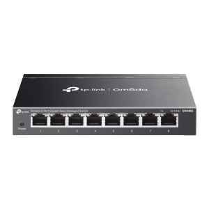 Switch Gestionado Easy Managed 8 Puertos Gigabit / 16 Gbps Capacidad / 11.9 Mpps Forwarding Rate / SDN Omada / VLAN 802.1Q / QoS / Gestión Cloud / Sin Ventilador