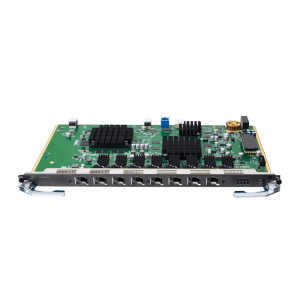 Tarjeta de Servicio 8 Puertos XGSPON&GPON para OLT DSP8000X2 / Spliteo GPON de 1:128 / Spliteo XGSPON de 1:256 / Distancias de Hasta 20 Km / Intercambio en caliente