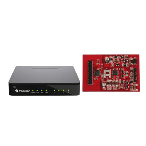 Kit Telefonía IP PYME / Conmutador P520 20 Extensiones / 10 Llamadas Simultáneas / Módulo O2 2 Puertos FXO / Modular / VoIP SIP