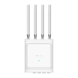 Access Point Wi-Fi 6 Exterior AX3600 / 3.6 Gbps Velocidad Total / 4x4 MU-MIMO / IP68 / Protección Rayos 6 kV / Gestión Cloud Omada / -40°C a +70°C / Alta Densidad de Usuarios