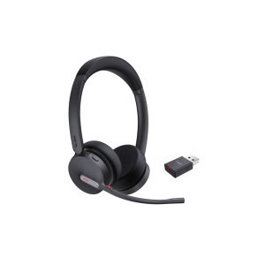 Diadema Inalámbrica WH64 Hybrid Dual UC de Yealink con DECT-Bluetooth y Acoustic Shield 2.0