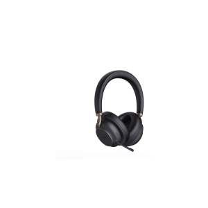 Diadema Inalámbrica BH76 Plus UC Black USB C/A de Yealink con Compatibilidad Completa para Plataformas UC y 6 Micrófonos para Voz de Alta Claridad