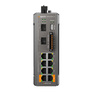 Switch de Red SP3010FM-L2 (V3) / 8 Puertos 10/100/1000Mbps PoE / 2 Puertos SFP 1000M/2.5Gbps / 240W PoE Budget / 26Gbps Capacidad de Conmutación / 19.3Mpps Tasa de Reenvío / DIN-Rail, Pared, Escritorio / -40?~75? / CE, FCC, RoHS, UKCA, R
