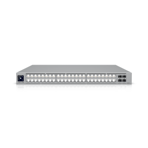 UniFi Switch USW-Pro-XG-48-PoE / Capa 3 / 48 puertos PoE+++ (32 × 10 GbE, 16 × 2,5 GbE) + 4 puertos SFP28 25 G / 1080 W PoE total