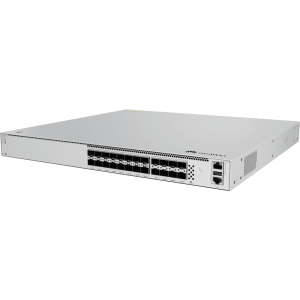 Switch eKit Core para Fibra ?ptica Administrable Capa 3 / 16 puertos SFP 10 Gbps + 8 Puertos SFP28 25 Gbps / Capacidad de Conmutaci?n 1,120 Gbit/s / Gesti?n Gratuita desde la Nube / Libre de Licenciamiento / Ruteo Dinamico (RIP, OSPF, IS-