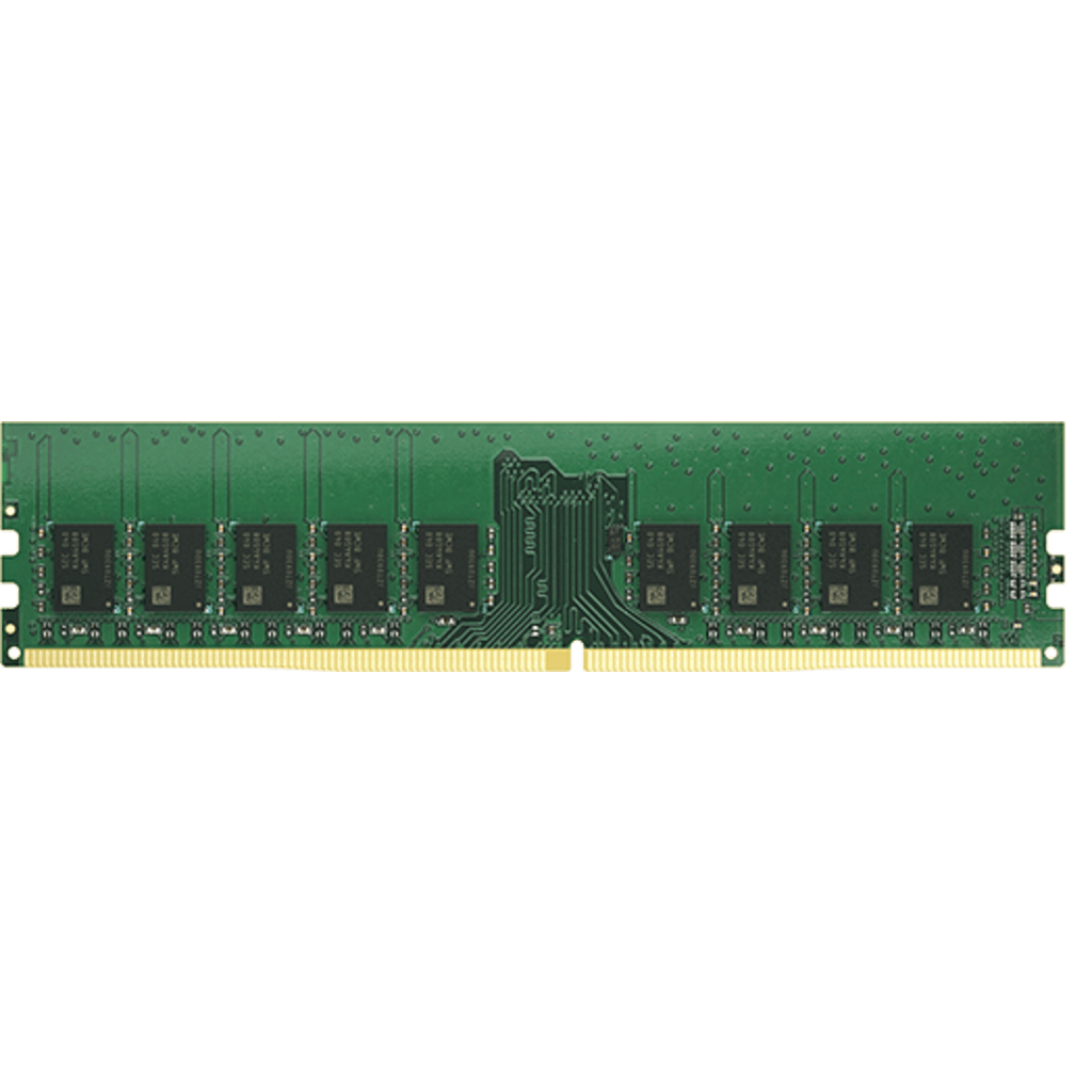 Módulo de Memoria DDR4 ECC Unbuffered DIMM | 8GB | Compatible con Synology 25 series, incluyendo RS2825RP+ | Garantía 5 Años