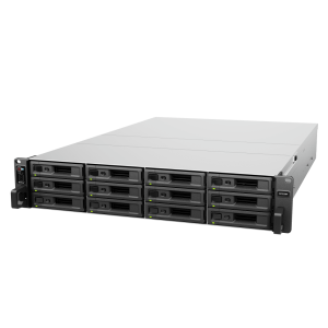 Unidad de Expansión Synology RX1225RP | 12 Bahías para Unidades 3.5" y 2.5" SATA HDD/SSD | Intercambio en Caliente | Fuente de Alimentación Redundante | Compatible con Synology DSM .