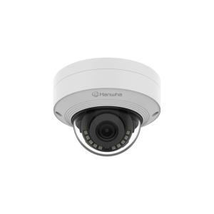 Cámara IP Tipo domo Antivandálica 8 Megapíxel / Lente fijo 3 mm / IR 20M / WDR 120db / IP66 / H.265 & WiseStream / Inteligencia Artificial Deteccion de Personas y vehiculos