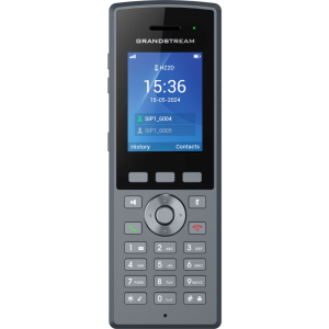 Teléfono Inalámbrico DECT HD Reforzado DP735 / 20 Cuentas SIP / Pantalla TFT LCD 2.4 Pulgadas / Alcance 400 m Exteriores / IP67 / Audio Full HD / Batería 2000 mAh / Compatible con Estaciones Base DP750, DP752, DP755