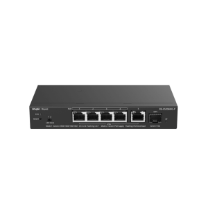 Switch Administrable Capa2 PoE+ con 5 puertos Multi-Gigabit 2.5Gb, hasta 70w PoE